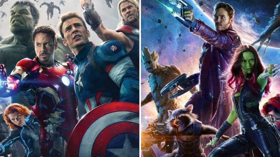 Avengers a Guardians